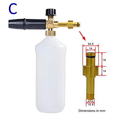 High-pressure soap foam generator for Karcher car washing machine