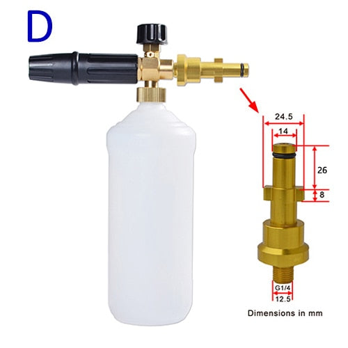 High-pressure soap foam generator for Karcher car washing machine