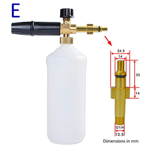 High-pressure soap foam generator for Karcher car washing machine