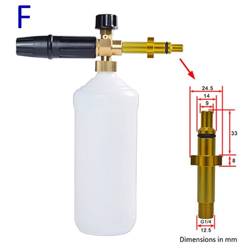 High-pressure soap foam generator for Karcher car washing machine