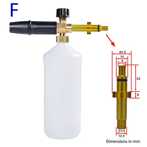 High-pressure soap foam generator for Karcher car washing machine