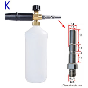 High-pressure soap foam generator for Karcher car washing machine