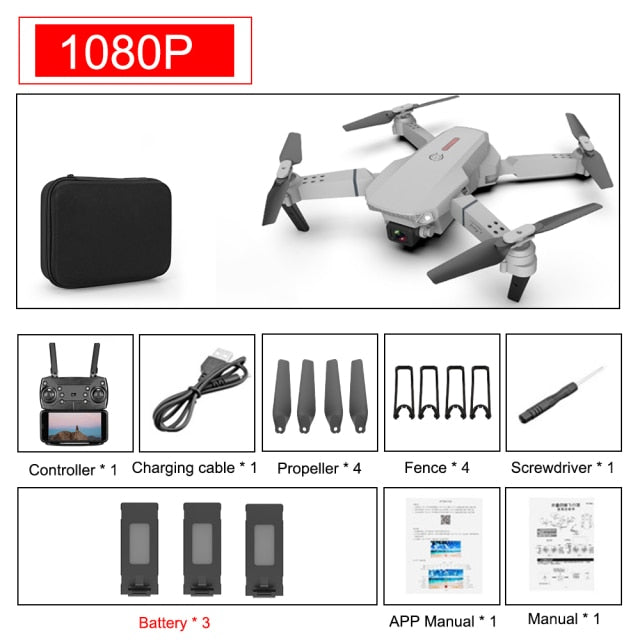 Mini drone 4k HD1080P WiFi FPV drone