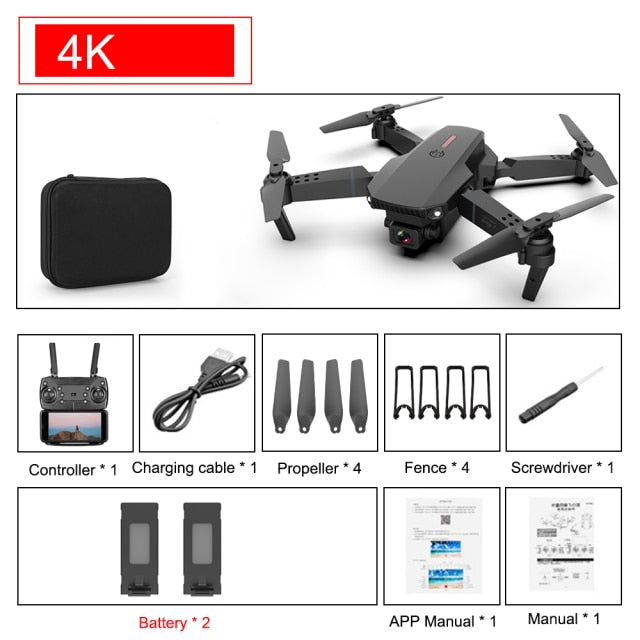 Mini drone 4k HD1080P WiFi FPV drone
