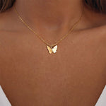 Load image into Gallery viewer, Vintage Multilayer Pendant Butterfly Necklace for Women
