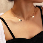 Load image into Gallery viewer, Vintage Multilayer Pendant Butterfly Necklace for Women
