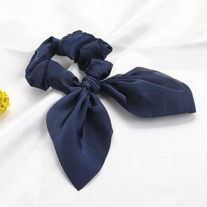 New Chiffon Bowknot Elastic Hair Bands For Women