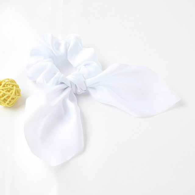 New Chiffon Bowknot Elastic Hair Bands For Women