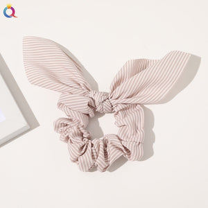 New Chiffon Bowknot Elastic Hair Bands For Women