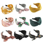 Load image into Gallery viewer, Boho Bow Bunny Ears Wide Headbands
