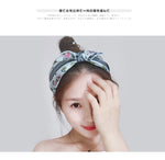 Load image into Gallery viewer, Boho Bow Bunny Ears Wide Headbands
