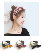 Load image into Gallery viewer, Boho Bow Bunny Ears Wide Headbands
