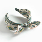 Load image into Gallery viewer, Boho Bow Bunny Ears Wide Headbands
